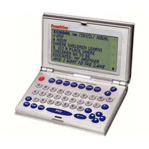 franklin electronic dictionary|franklin electronics products.